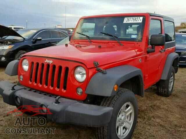 JEEP WRANGLER 2016 - 1C4AJWAG3GL142660