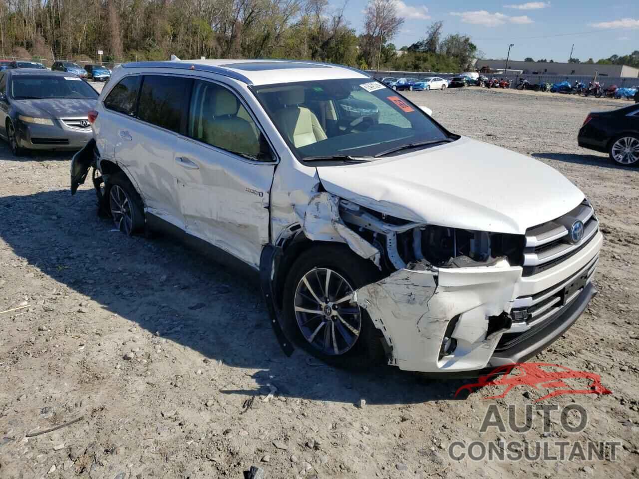 TOYOTA HIGHLANDER 2019 - 5TDJGRFH7KS065462