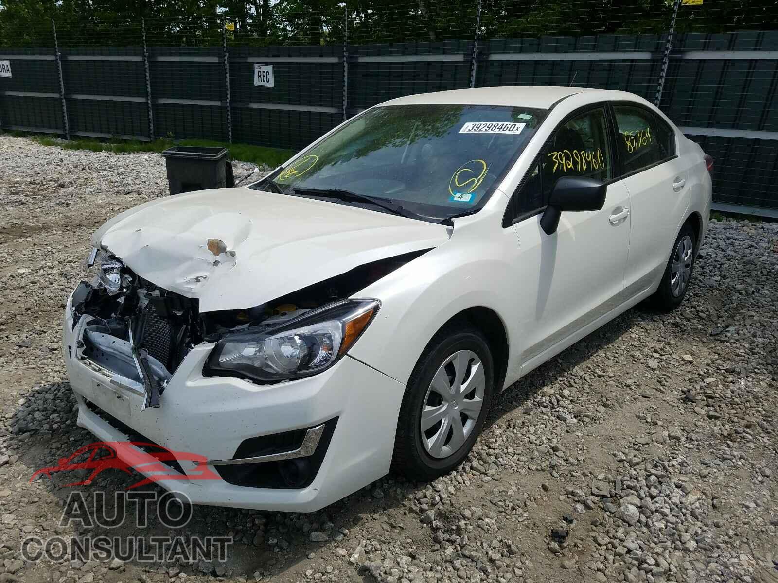 SUBARU IMPREZA 2016 - JF1GJAA67GH007579