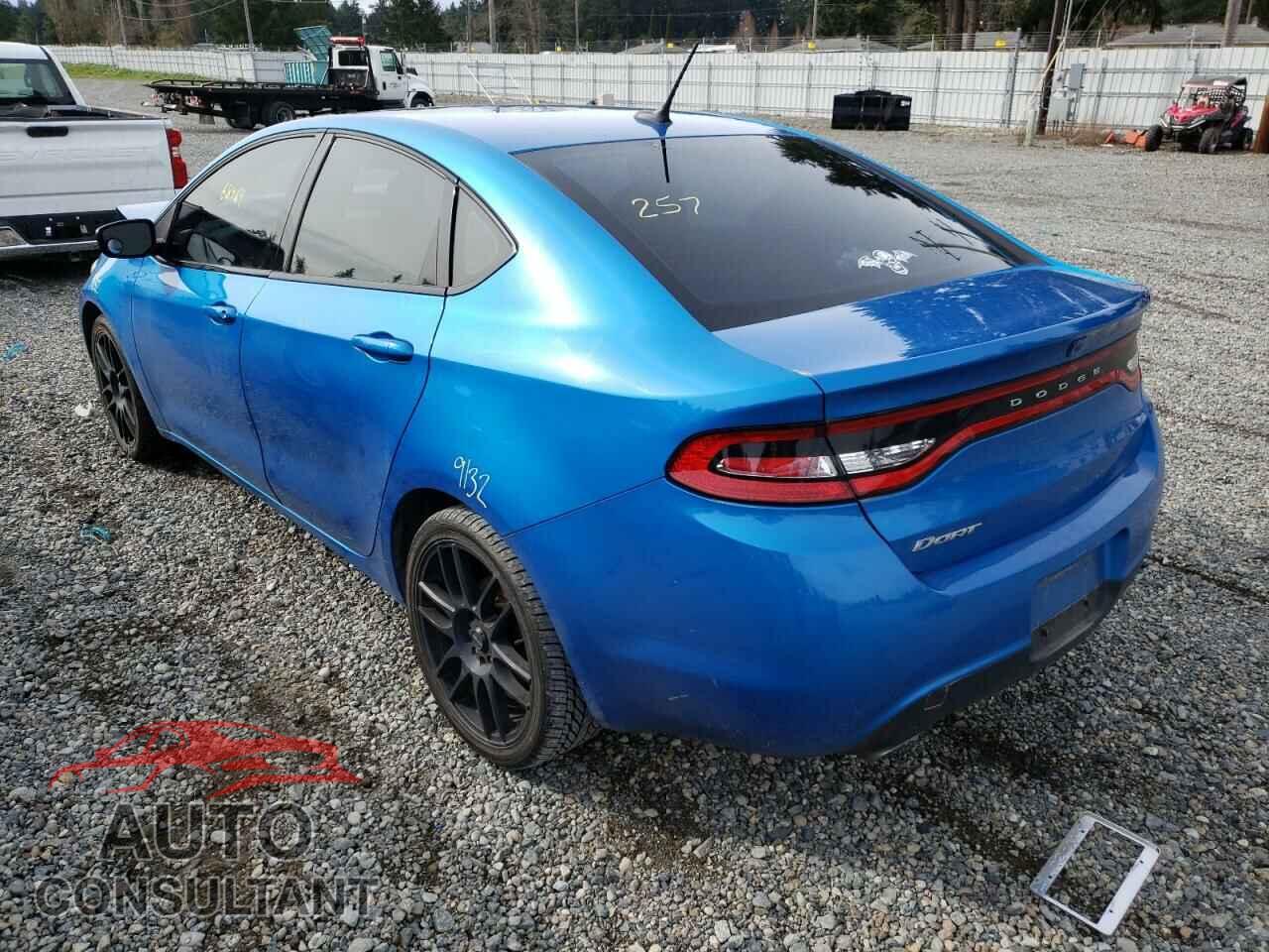 DODGE DART 2016 - 1C3CDFBB7GD530430