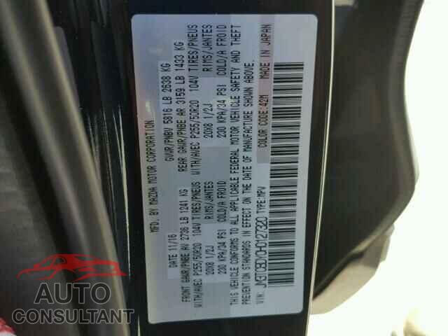 MAZDA CX-9 2017 - JM3TCBDY0H0127320