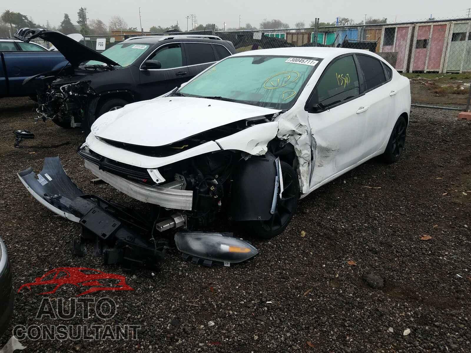 DODGE DART 2016 - 1C3CDFAA9GD516232