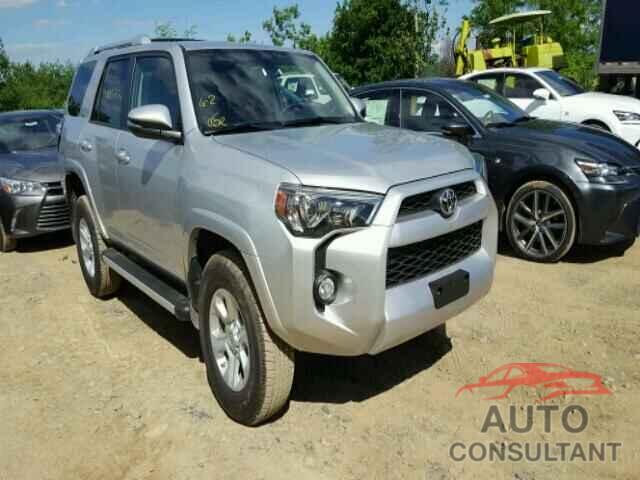 TOYOTA 4RUNNER 2017 - JTEBU5JR9H5423886