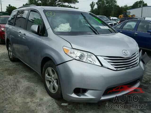 TOYOTA SIENNA 2015 - 5TDKK3DC0FS549535