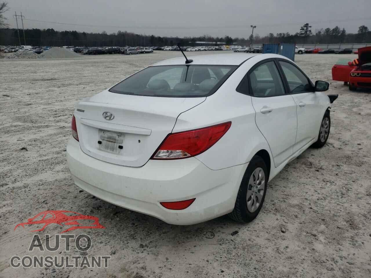 HYUNDAI ACCENT 2017 - KMHCT4AE9HU334825