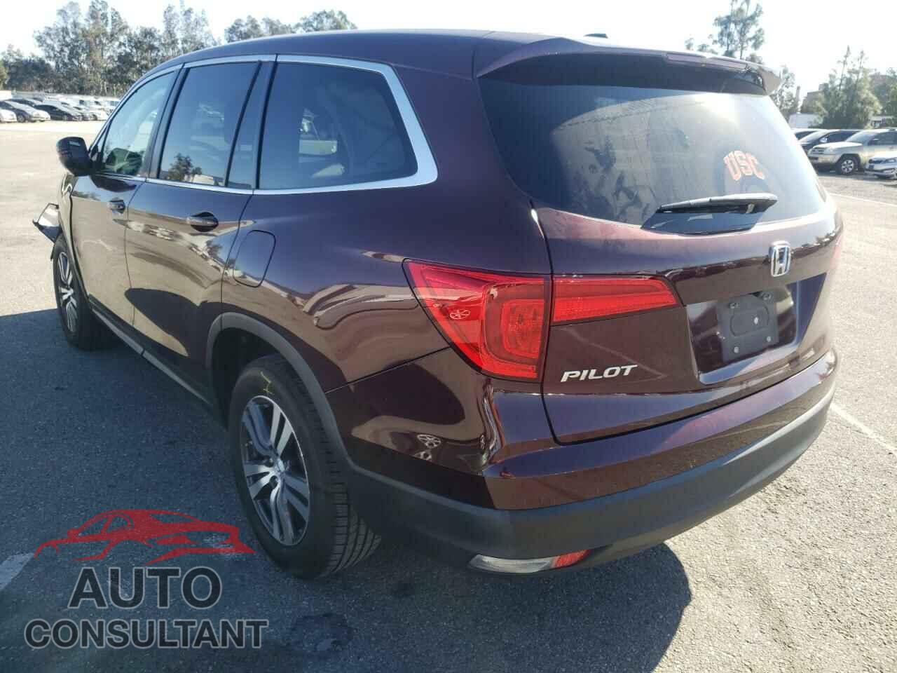 HONDA PILOT 2017 - 5TDJZRFH5JS561157