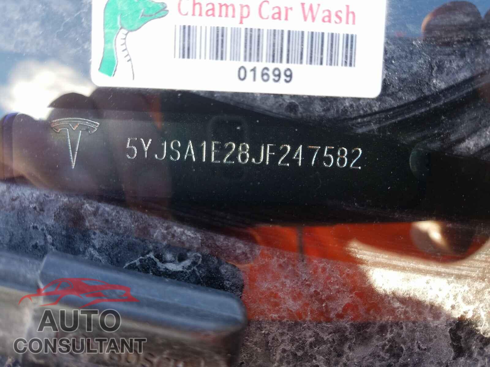 TESLA MODEL S 2018 - 5YJSA1E28JF247582