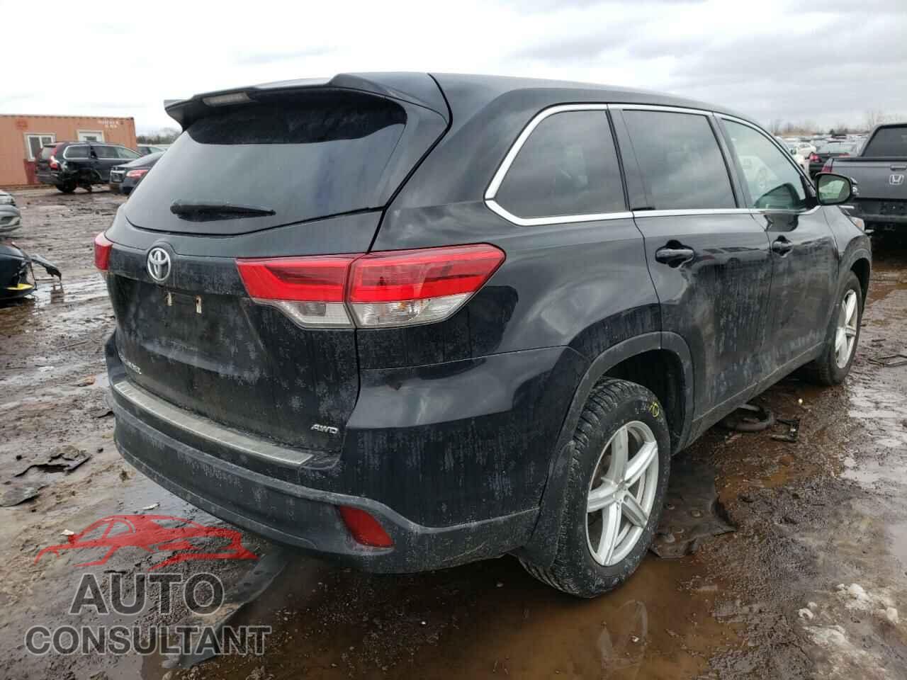 TOYOTA HIGHLANDER 2017 - 5TDBZRFH2HS363912