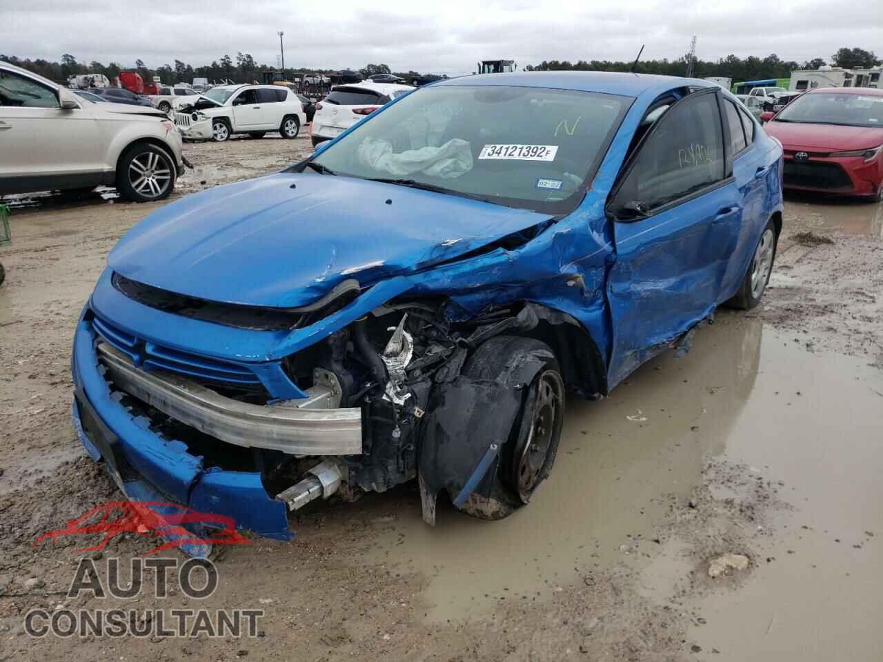 DODGE DART 2016 - 1C3CDFAA5GD593602