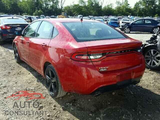 DODGE DART 2015 - 1C3CDFBB4FD435385