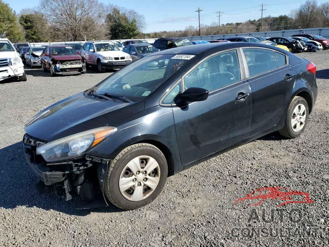 KIA FORTE 2016 - KNAFK4A60G5540053