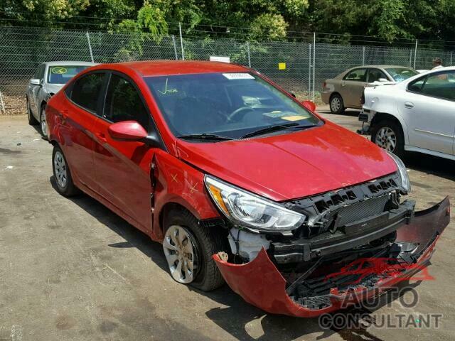 HYUNDAI ACCENT 2016 - KMHCT4AEXGU163114