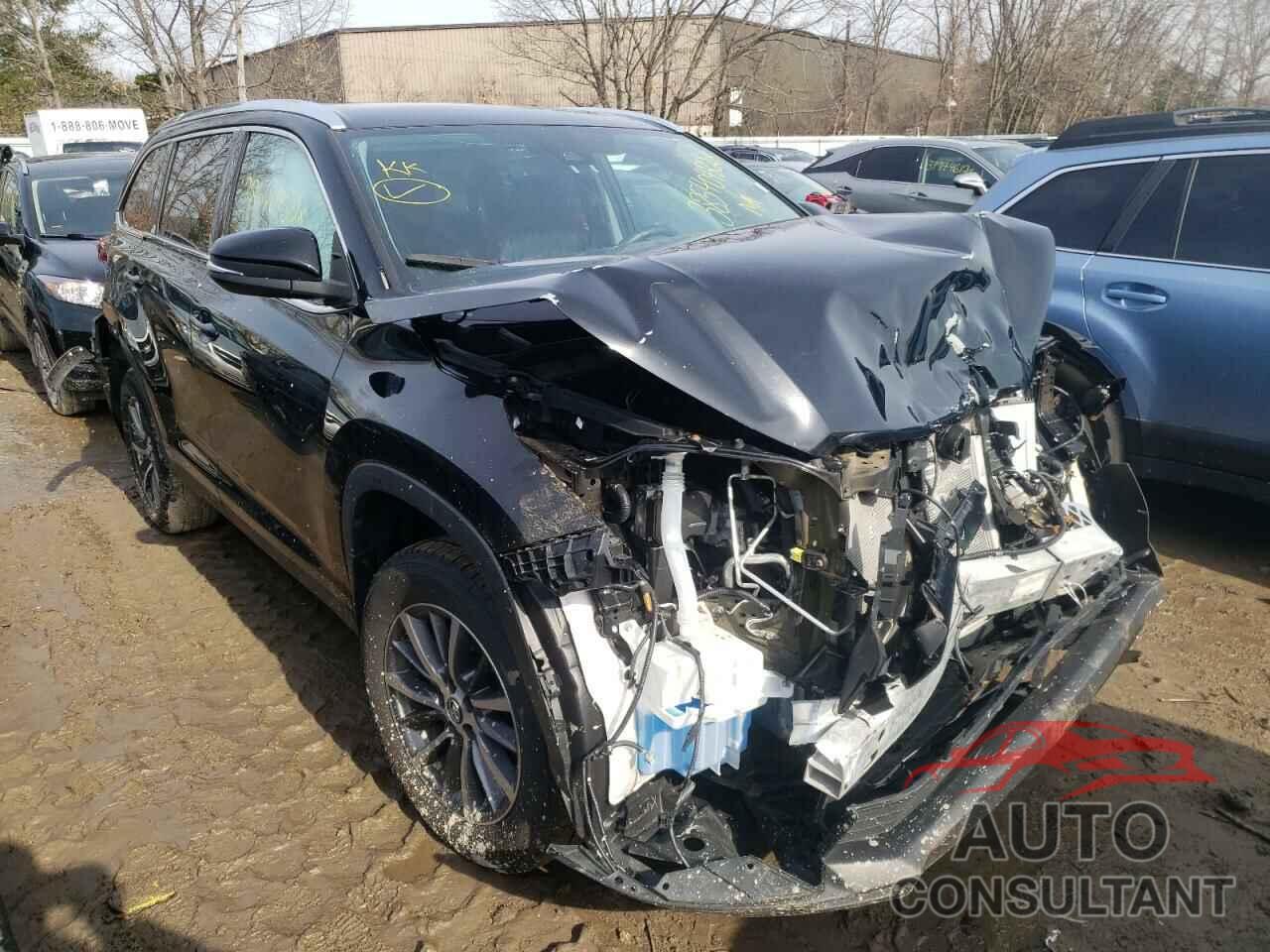 TOYOTA HIGHLANDER 2019 - 5TDJZRFH9KS582191