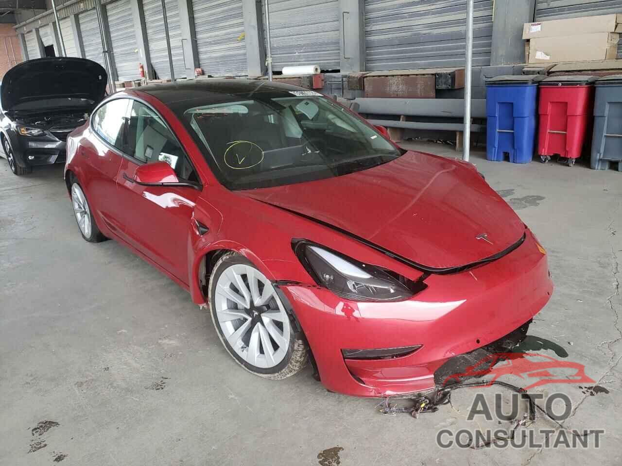 TESLA MODEL 3 2022 - 5YJ3E1EA9NF145343