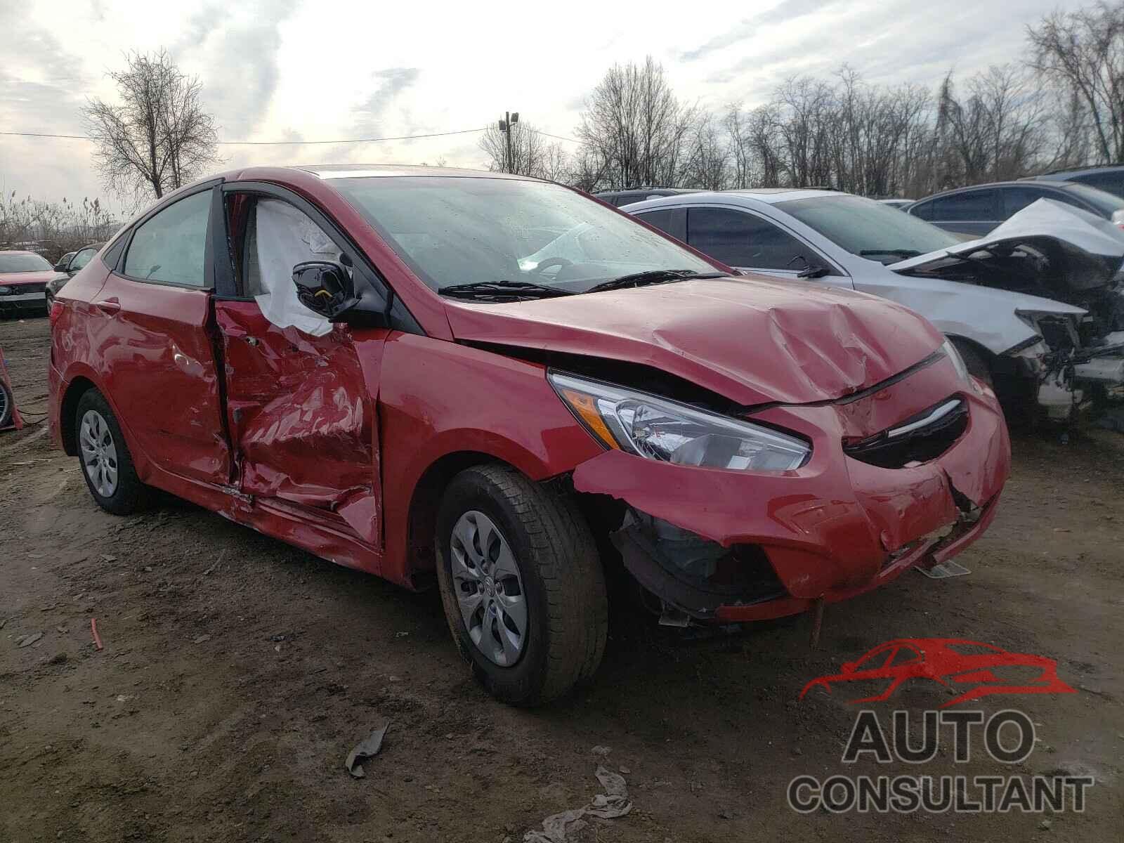 HYUNDAI ACCENT 2017 - KMHCT4AE7HU342809