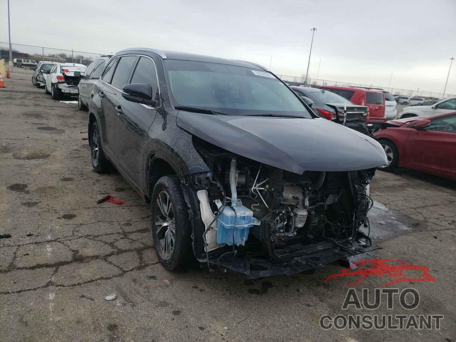 TOYOTA HIGHLANDER 2016 - 5TDJKRFH1GS333542