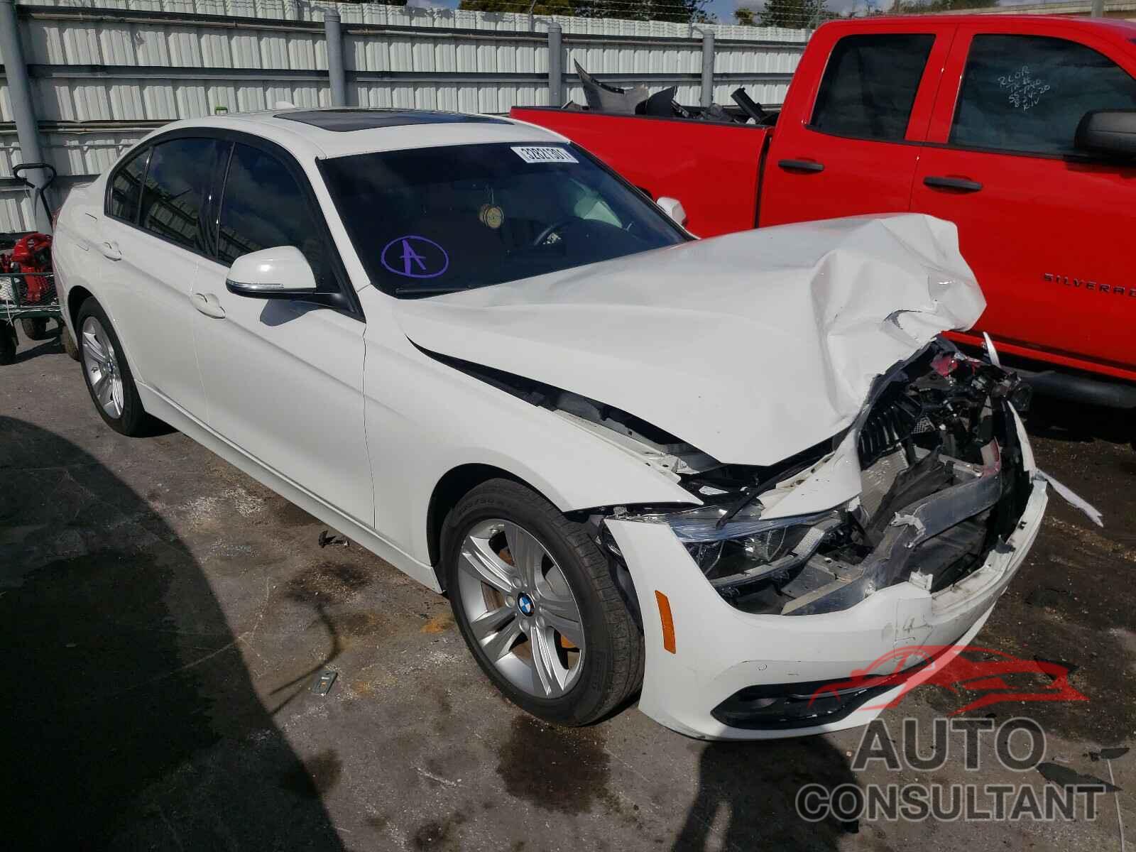 BMW 3 SERIES 2016 - WBA8E9G53GNT82920
