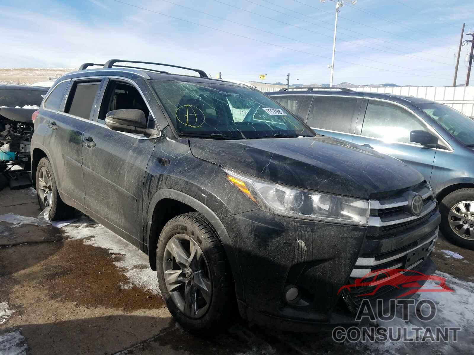 TOYOTA HIGHLANDER 2017 - 5TDDZRFH2HS444725