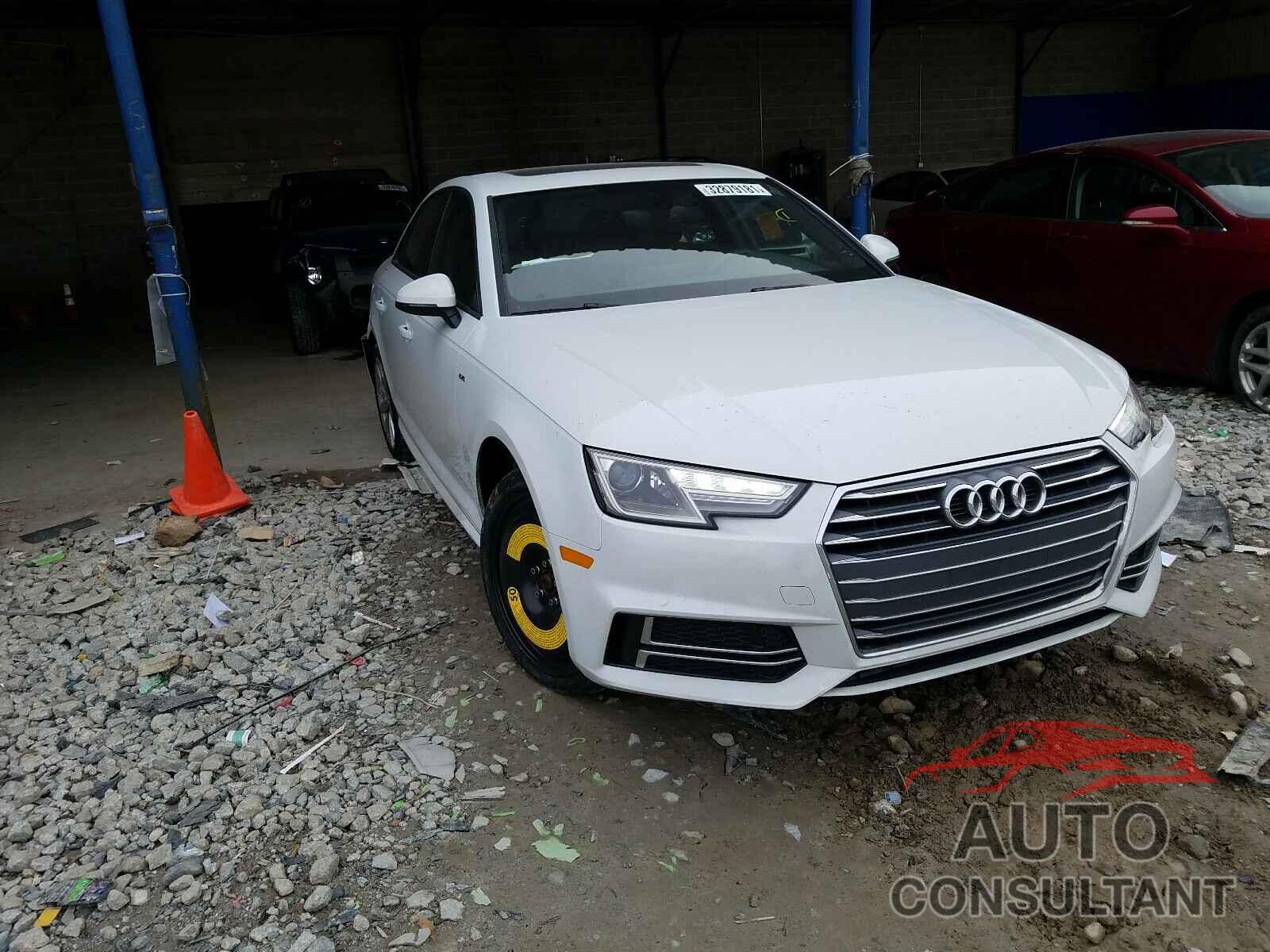 AUDI A4 2018 - WAUKMAF40JA203038