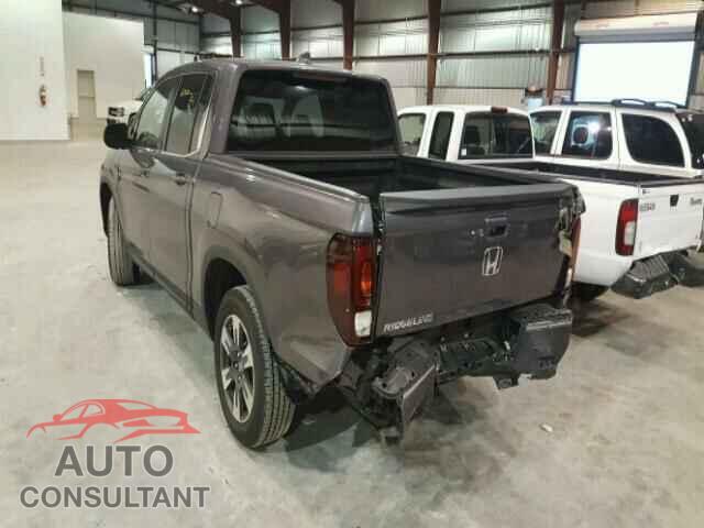 HONDA RIDGELINE 2017 - 5FPYK2F53HB008920