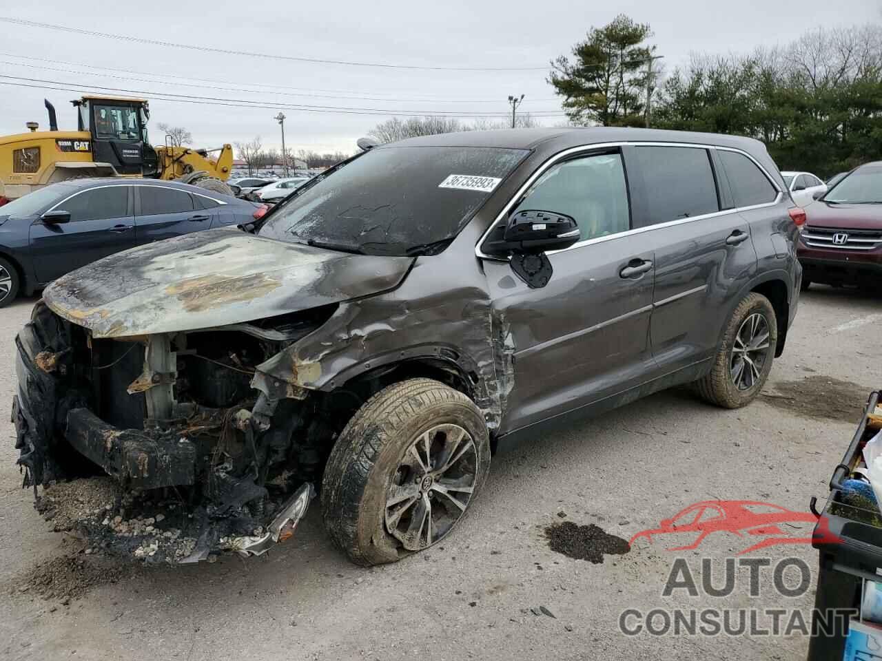 TOYOTA HIGHLANDER 2019 - 5TDBZRFH9KS701409
