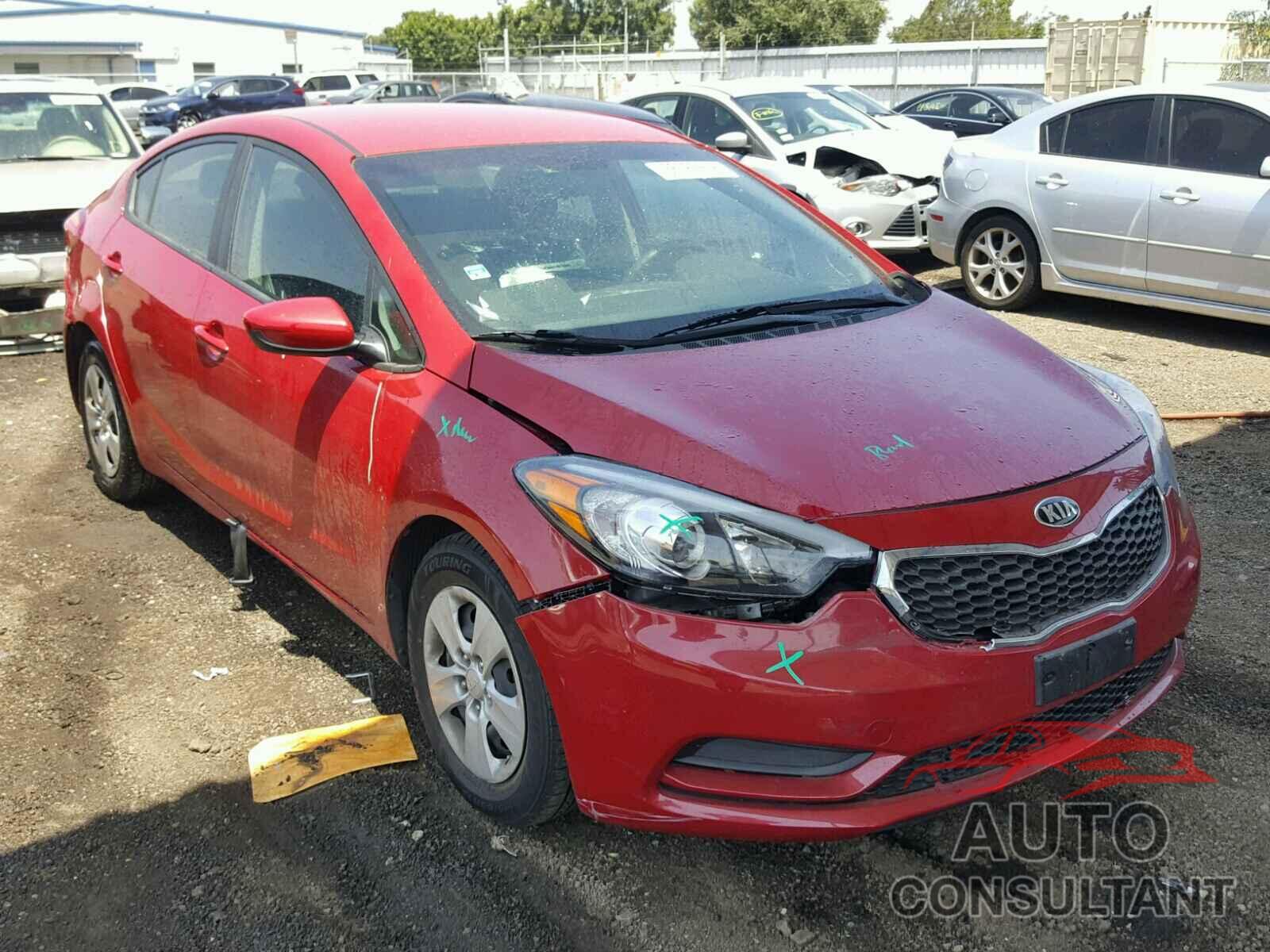 KIA FORTE 2016 - KNAFK4A62G5590226