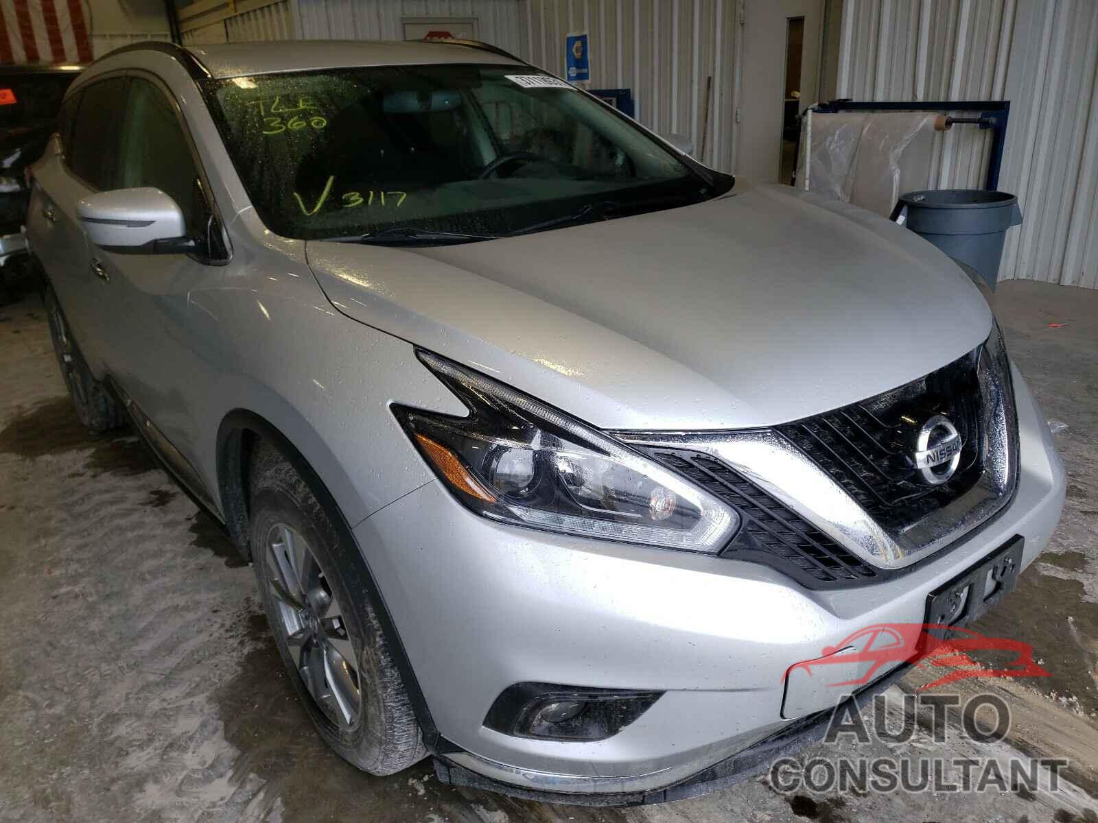 NISSAN MURANO 2018 - 5N1AZ2MG6JN131771