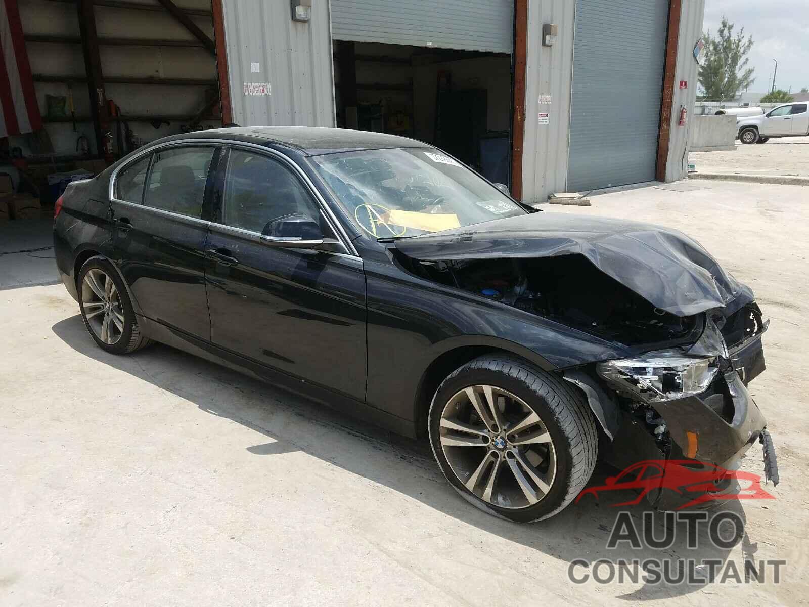 BMW 3 SERIES 2018 - WBA8B9G5XJNU97403