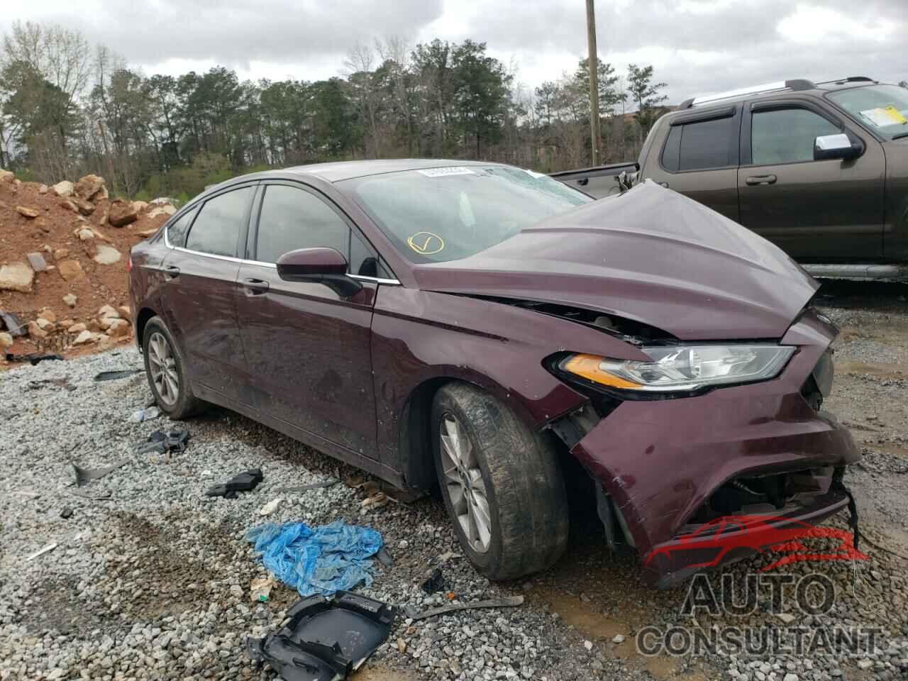 FORD FUSION 2017 - 3FA6P0H7XHR193203