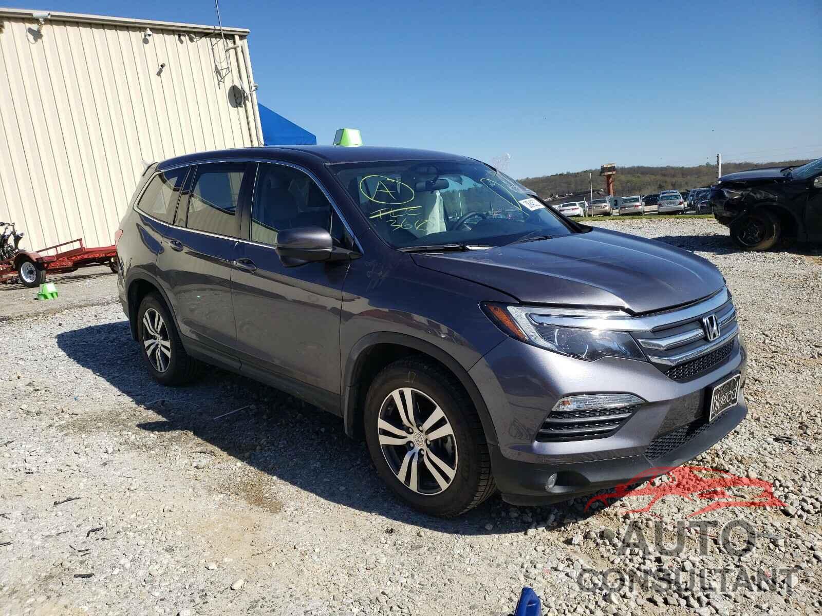HONDA PILOT 2017 - 5FNYF5H30HB017553