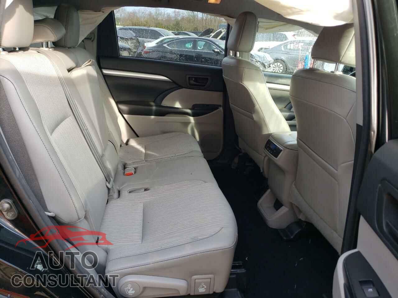 TOYOTA HIGHLANDER 2017 - 5TDBZRFH4HS459914