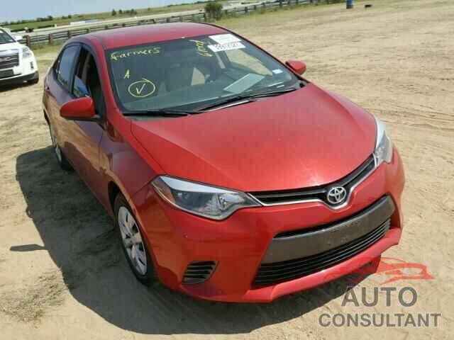 TOYOTA COROLLA 2015 - 5YFBURHE9FP360562