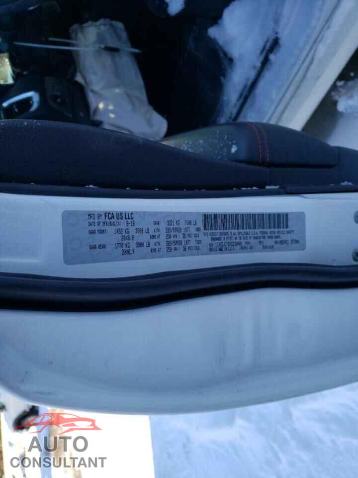 DODGE DURANGO 2017 - 1C4SDJCT6HC630401