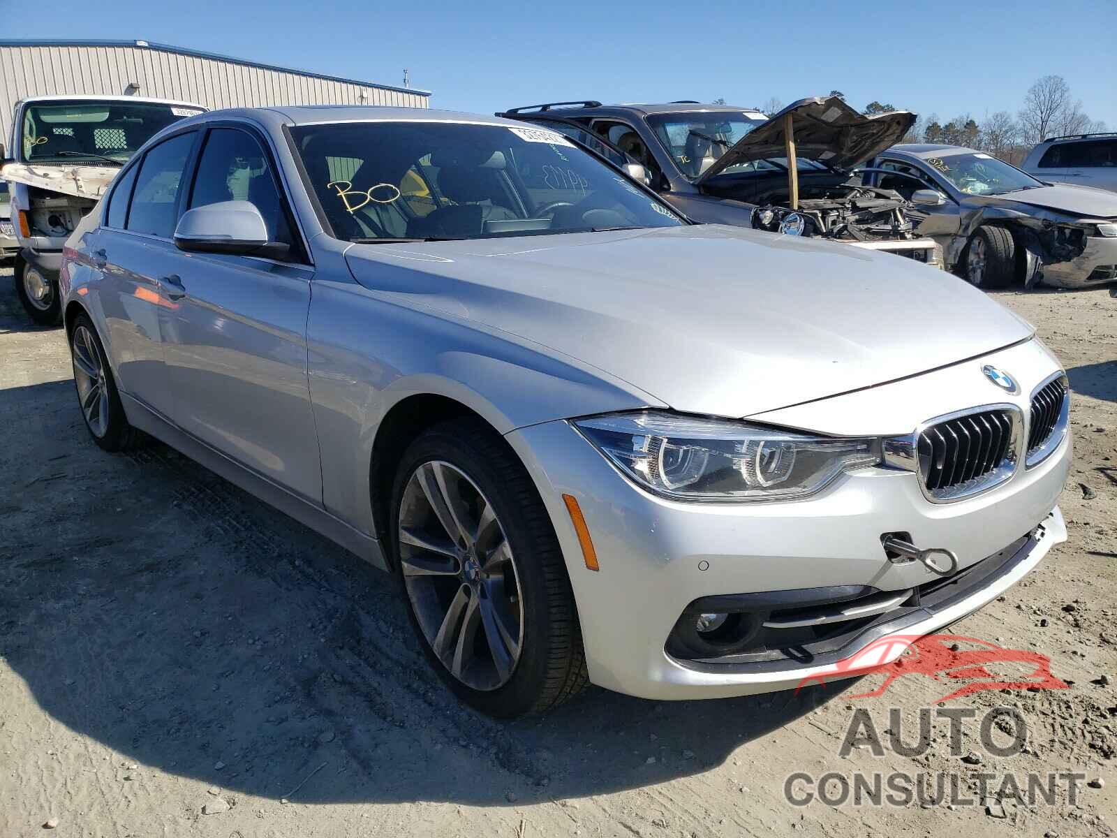 BMW 3 SERIES 2017 - WBA8D9G37HNU62854