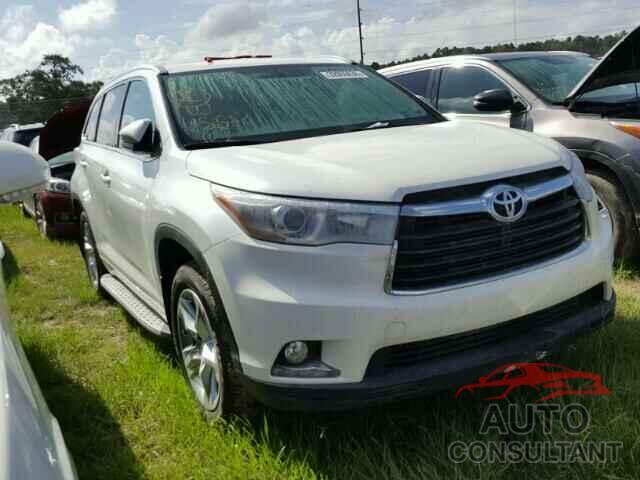 TOYOTA HIGHLANDER 2015 - 5TDYKRFH9FS107827