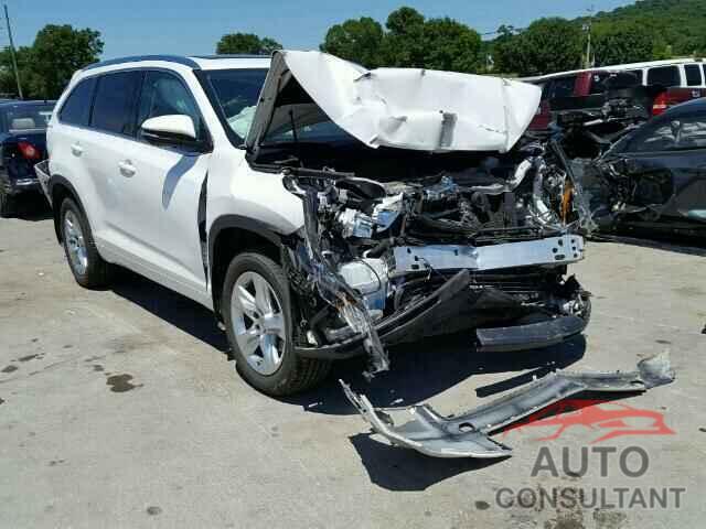 TOYOTA HIGHLANDER 2015 - 5TDDKRFH4FS195362