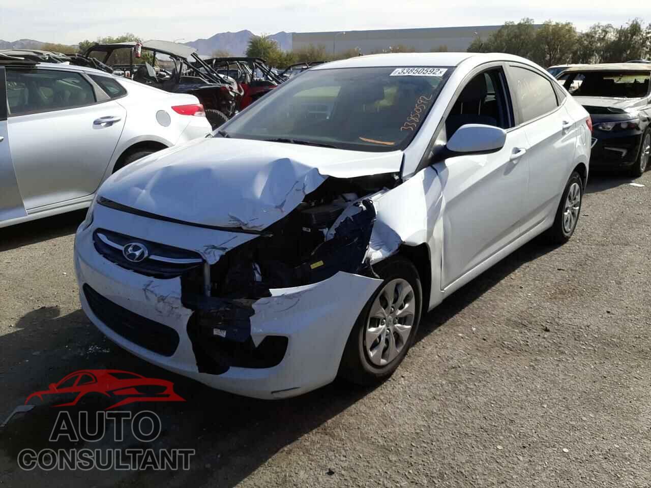 HYUNDAI ACCENT 2017 - KMHCT4AE6HU376644