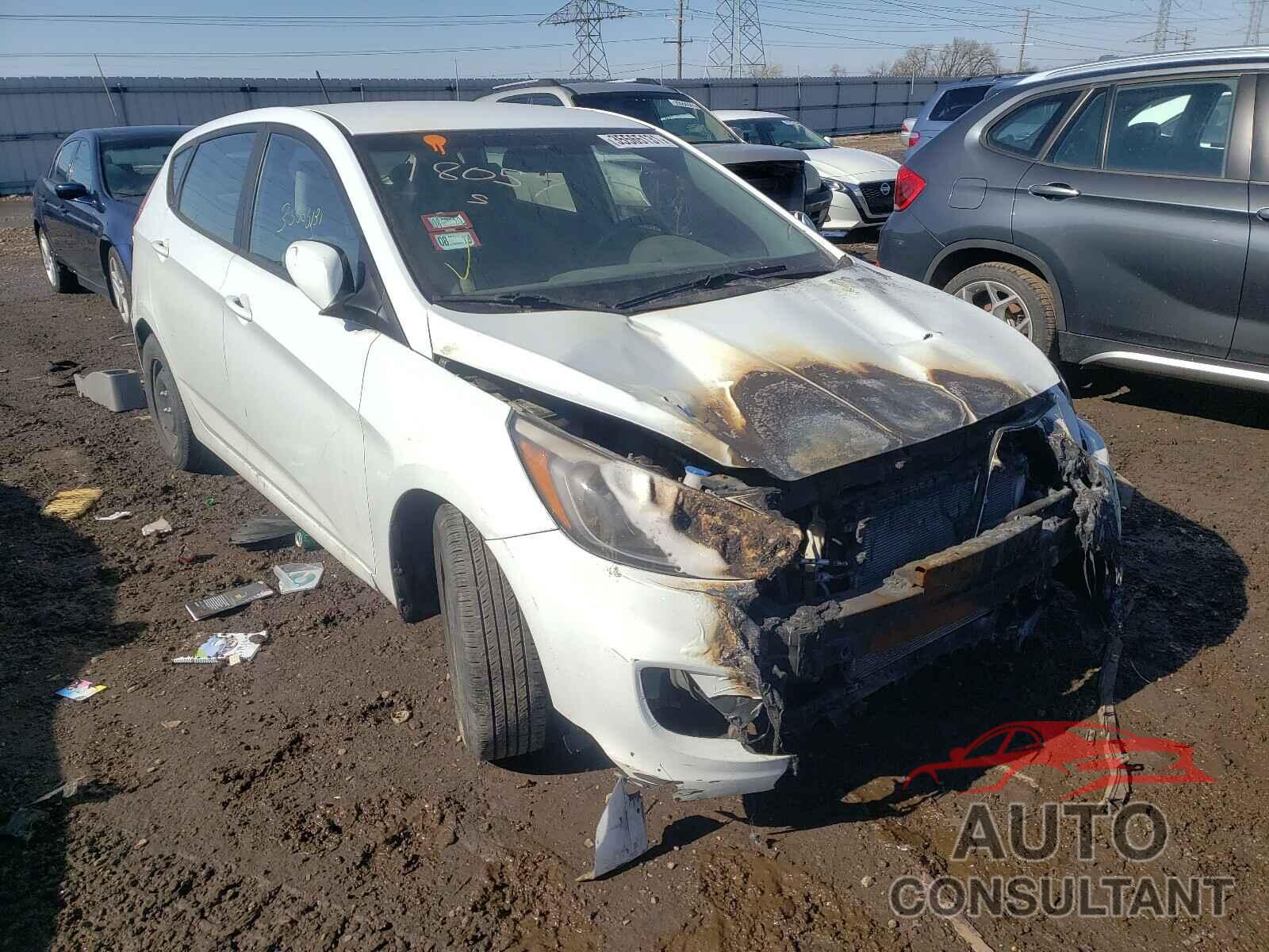 HYUNDAI ACCENT 2016 - KMHCT5AE0GU277127