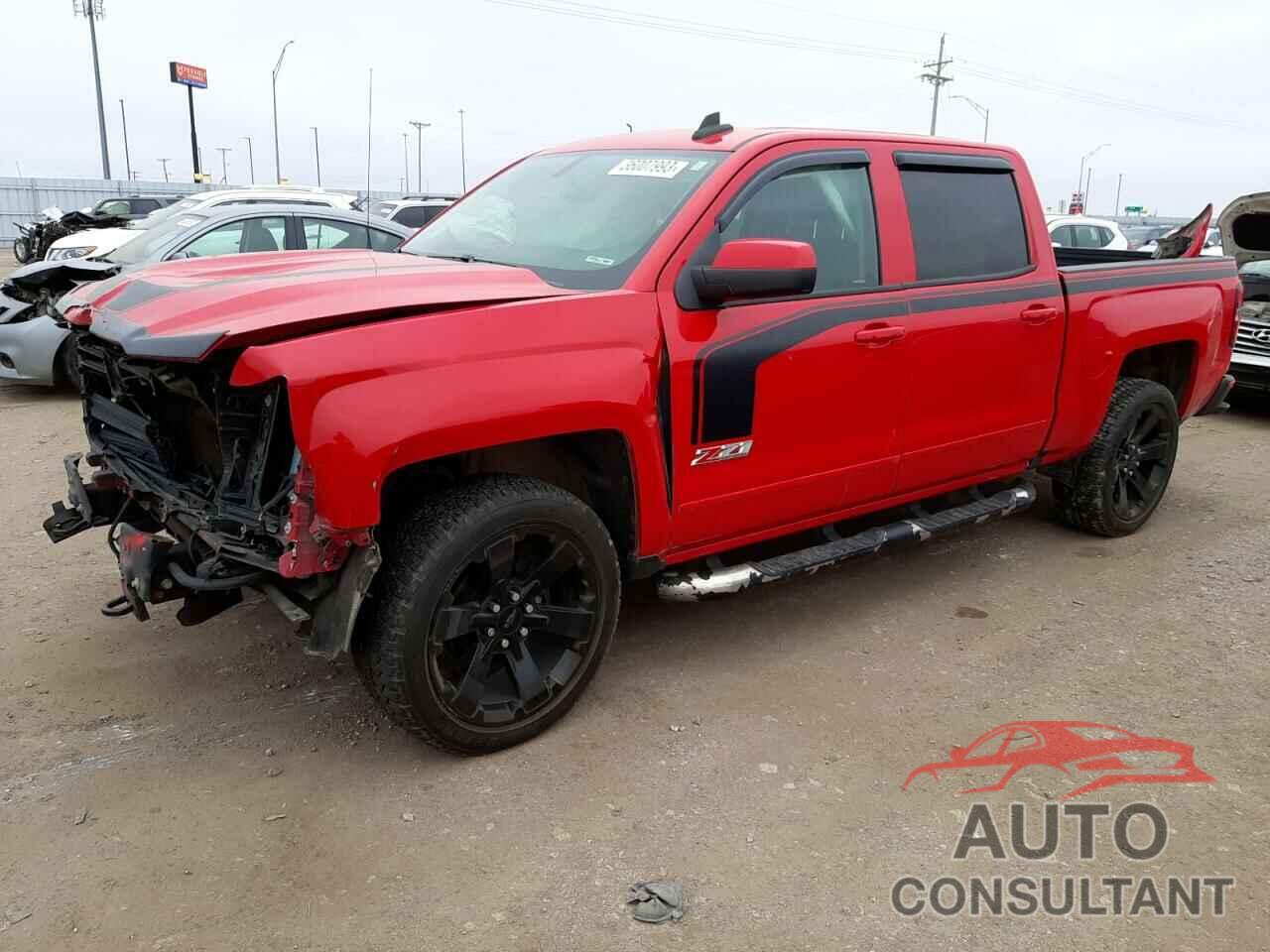 CHEVROLET SILVERADO 2017 - 3GCUKREC1HG320566