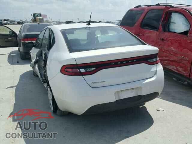 DODGE DART 2015 - 1C3CDFAAXFD362838