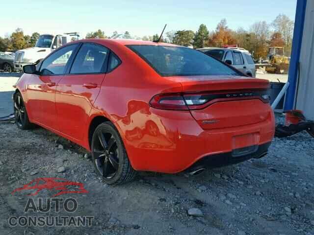DODGE DART 2015 - 1C3CDFBB2FD242250