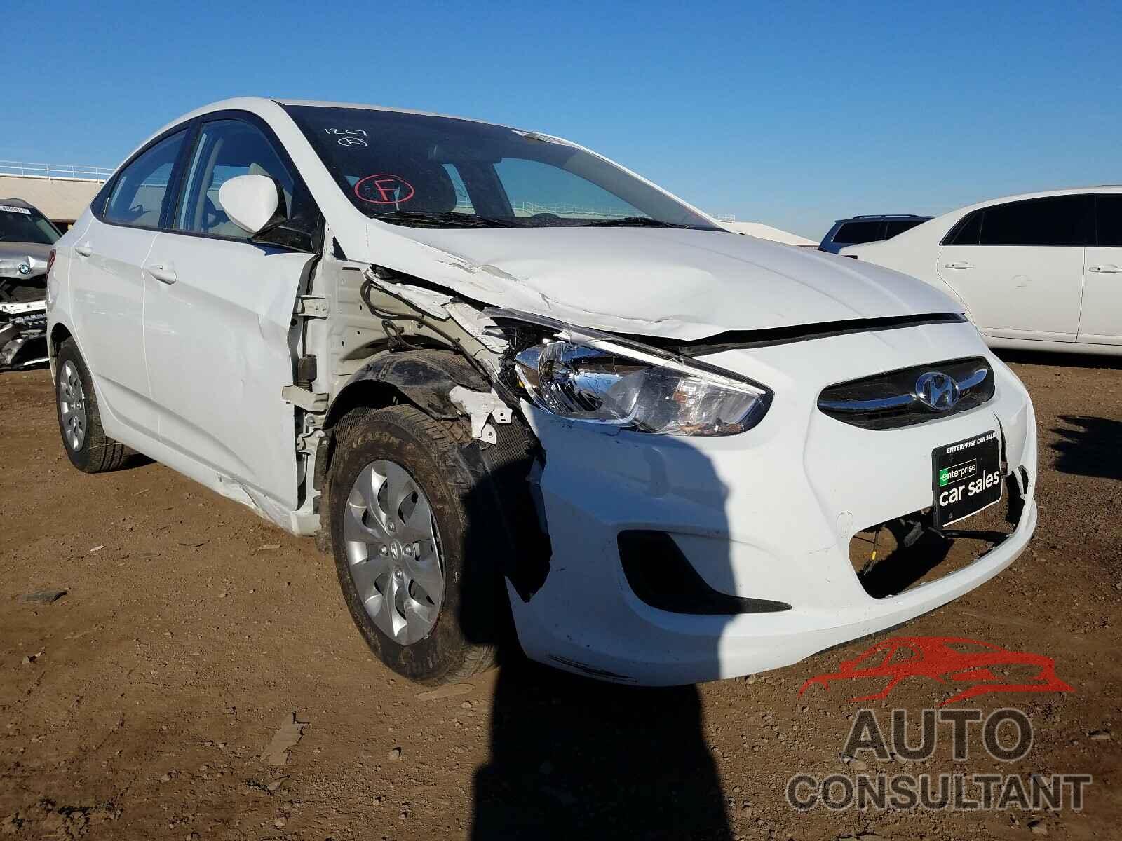 HYUNDAI ACCENT 2017 - KMHCT4AE9HU371227