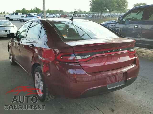 DODGE DART 2015 - 1C3CDFBB6FD344487