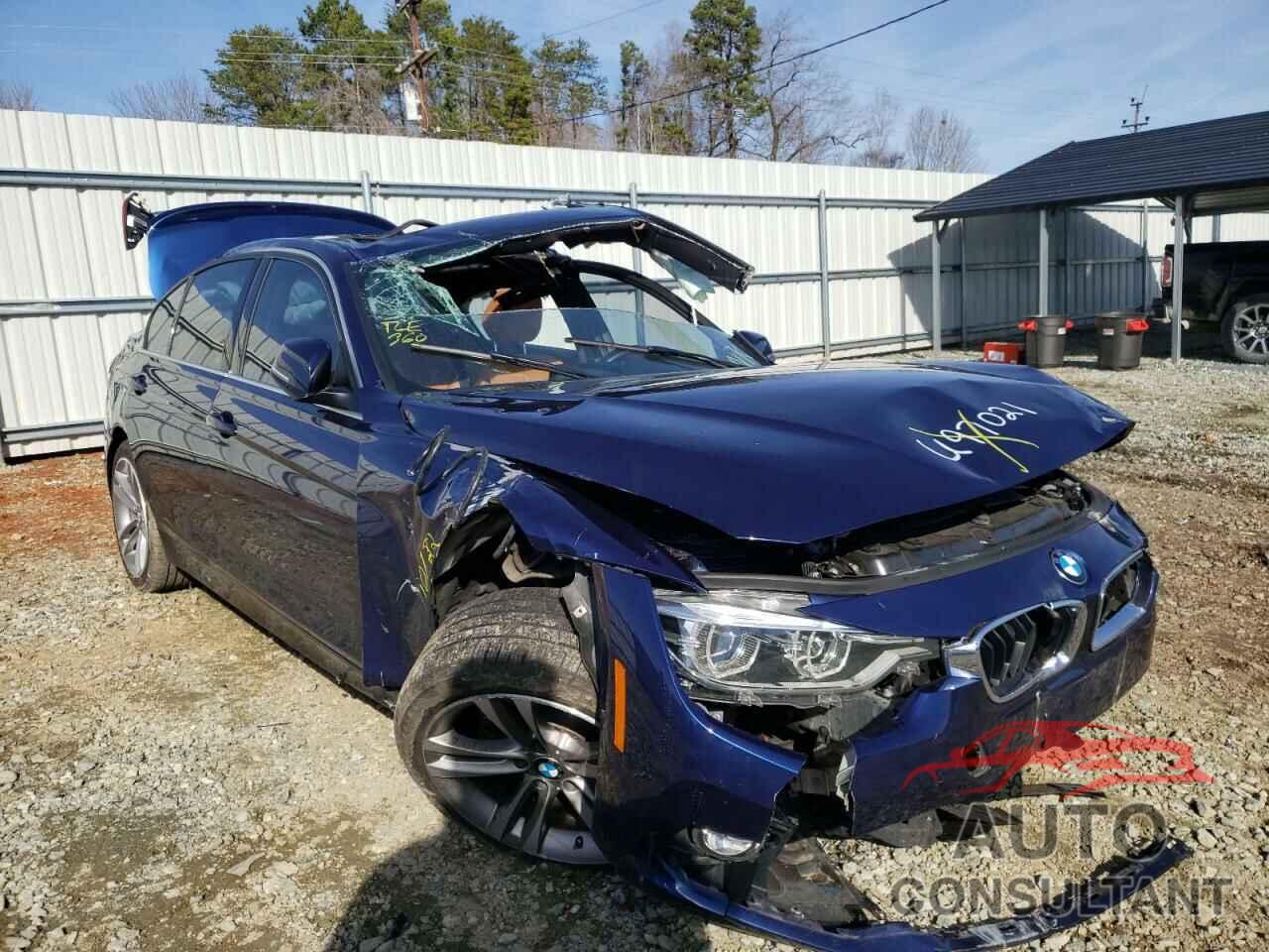 BMW 3 SERIES 2018 - WBA8B9G57JNU97021