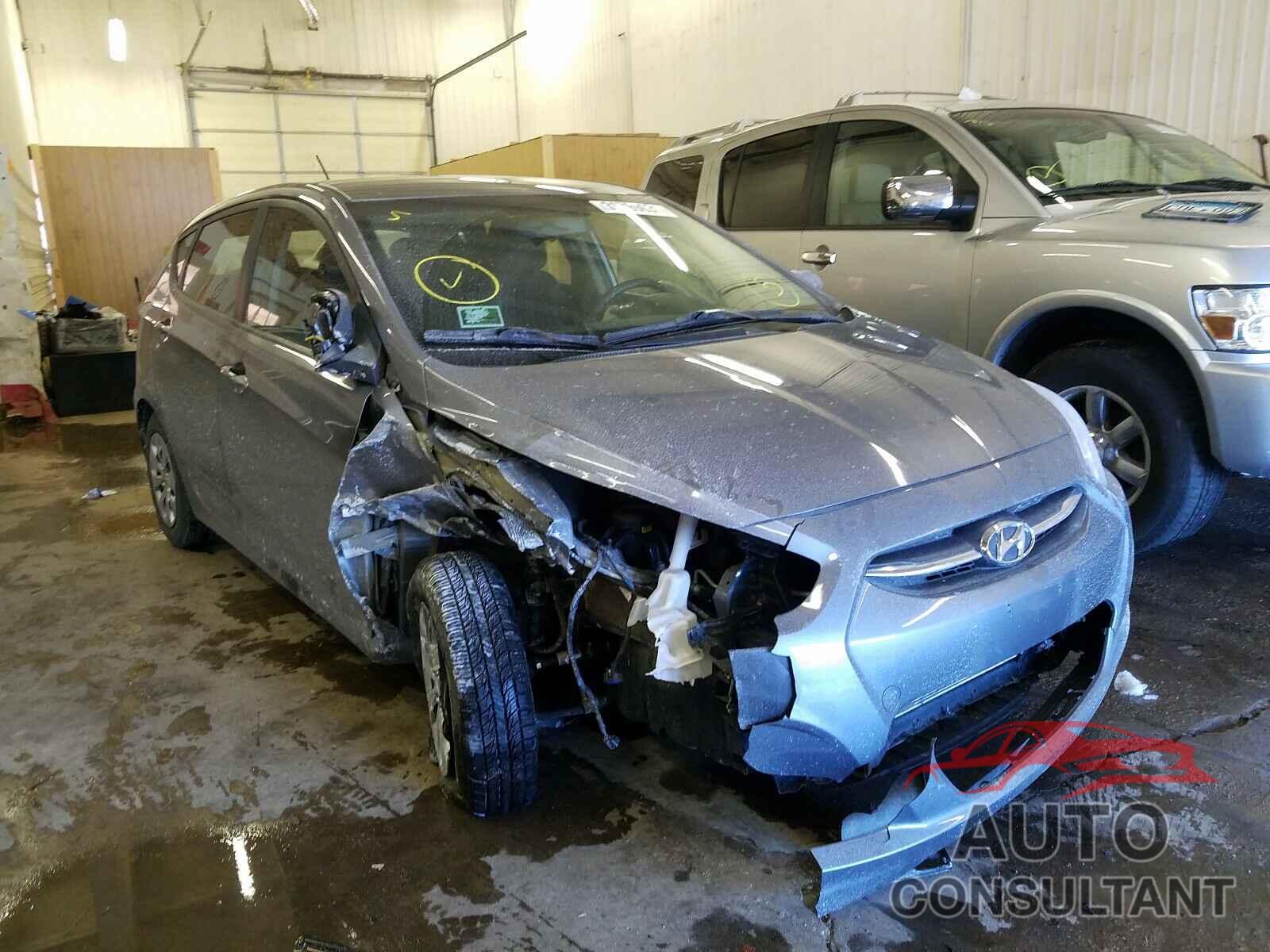 HYUNDAI ACCENT 2017 - KMHCT5AE8HU307721