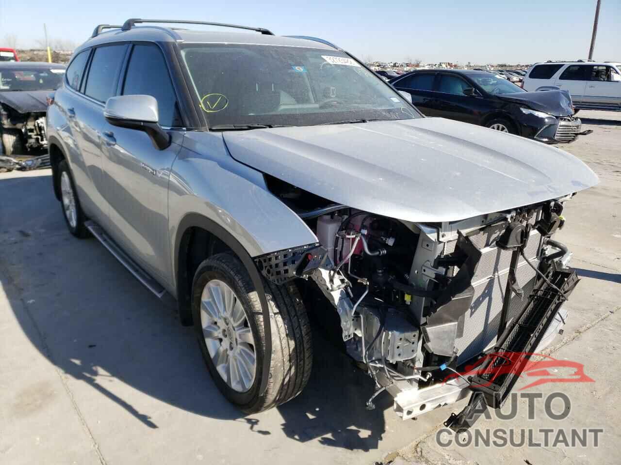 TOYOTA HIGHLANDER 2021 - 5TDGBRCH8MS536910
