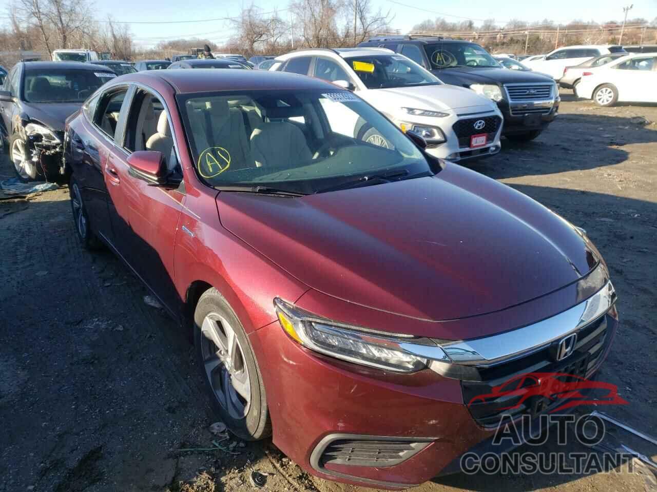 HONDA INSIGHT 2019 - 19XZE4F55KE030494