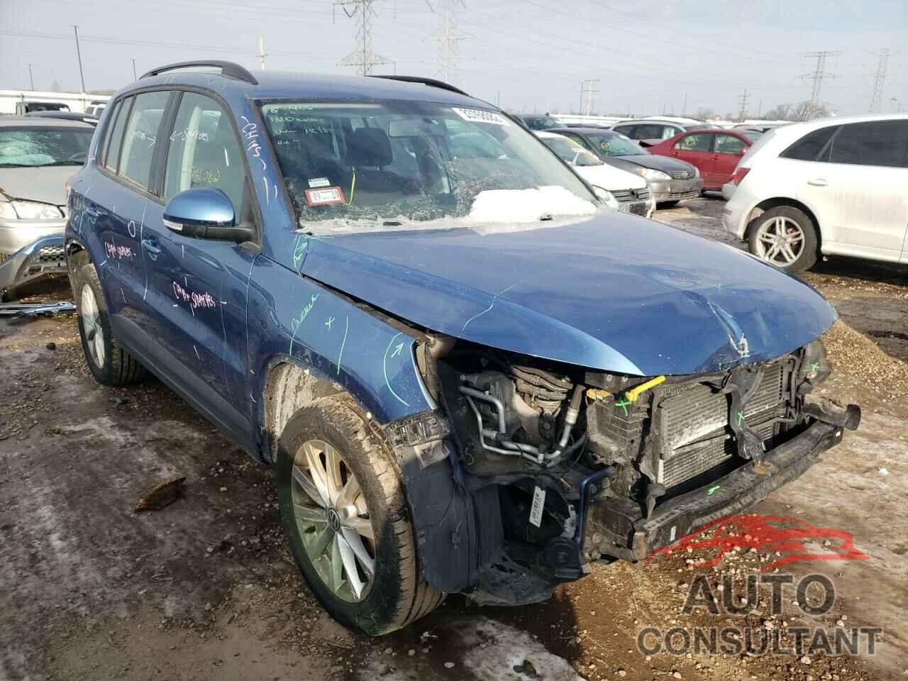 VOLKSWAGEN TIGUAN 2017 - WVGBV7AX3HK044522