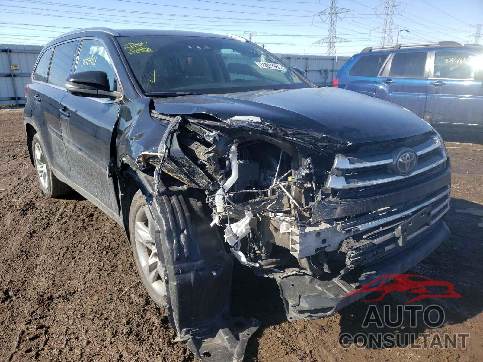 TOYOTA HIGHLANDER 2017 - 5TDDZRFH7HS457891