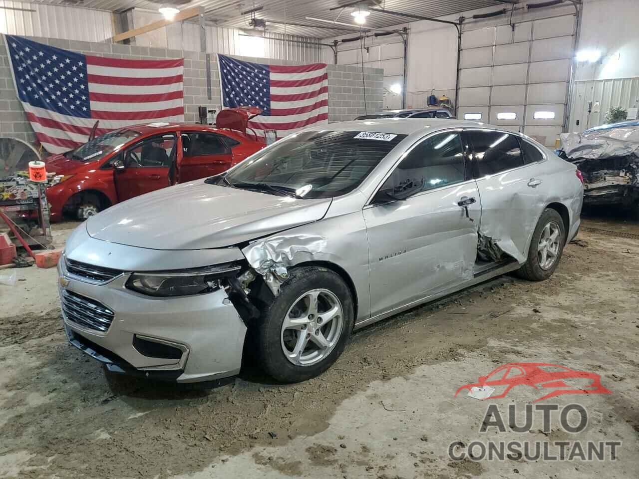 CHEVROLET MALIBU 2017 - 1G1ZB5ST8HF145035